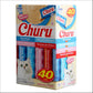 Snack Cremoso para Gatos Churu Pack de 40 Tubos