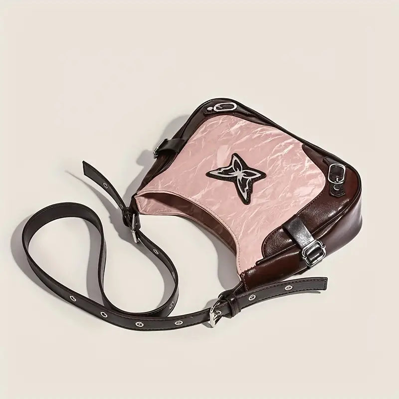 Bolso Boho Mariposa Rosado