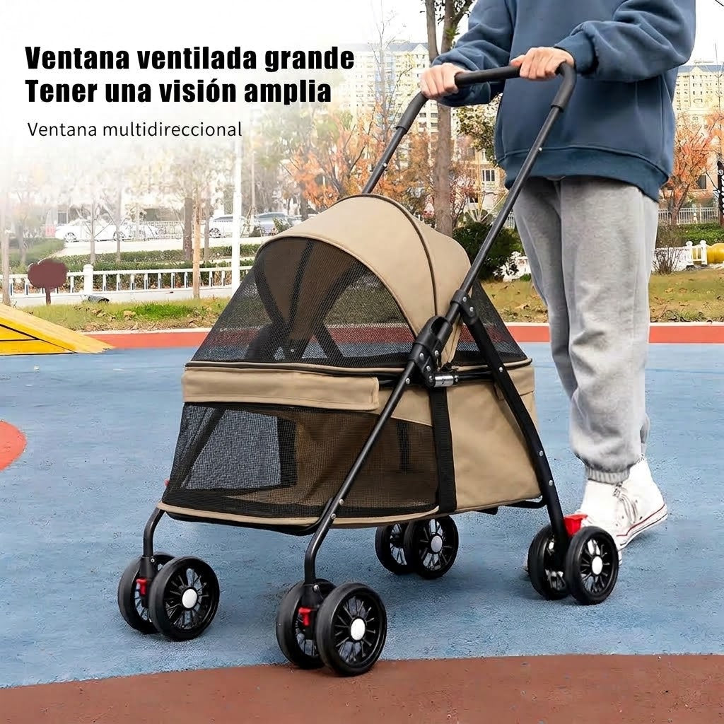 Coche Plegable Para Mascotas