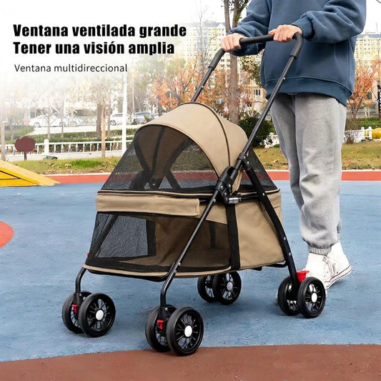 Coche Plegable Para Mascotas