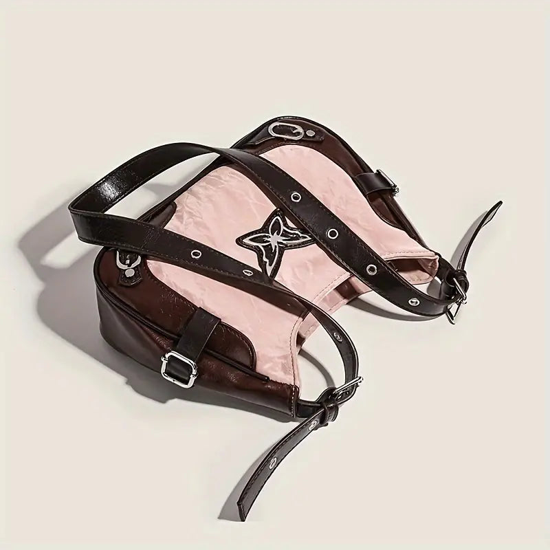Bolso Boho Mariposa Rosado