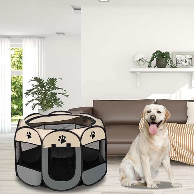 Corral Plegable para Mascotas