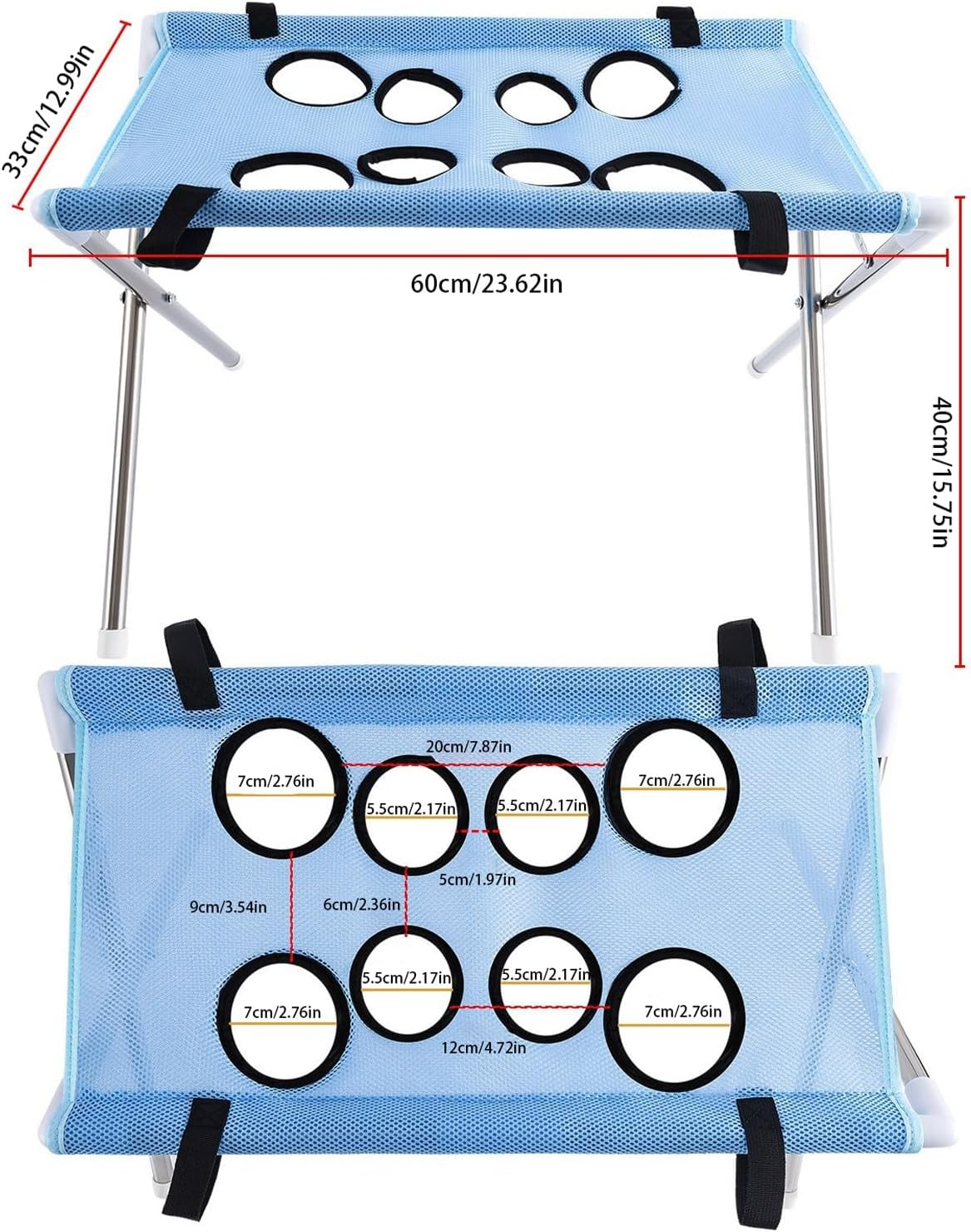 Mesa de Baño Plegable para Mascotas