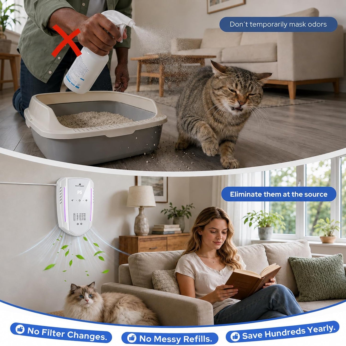 Desodorizador De Arena Para Gatos