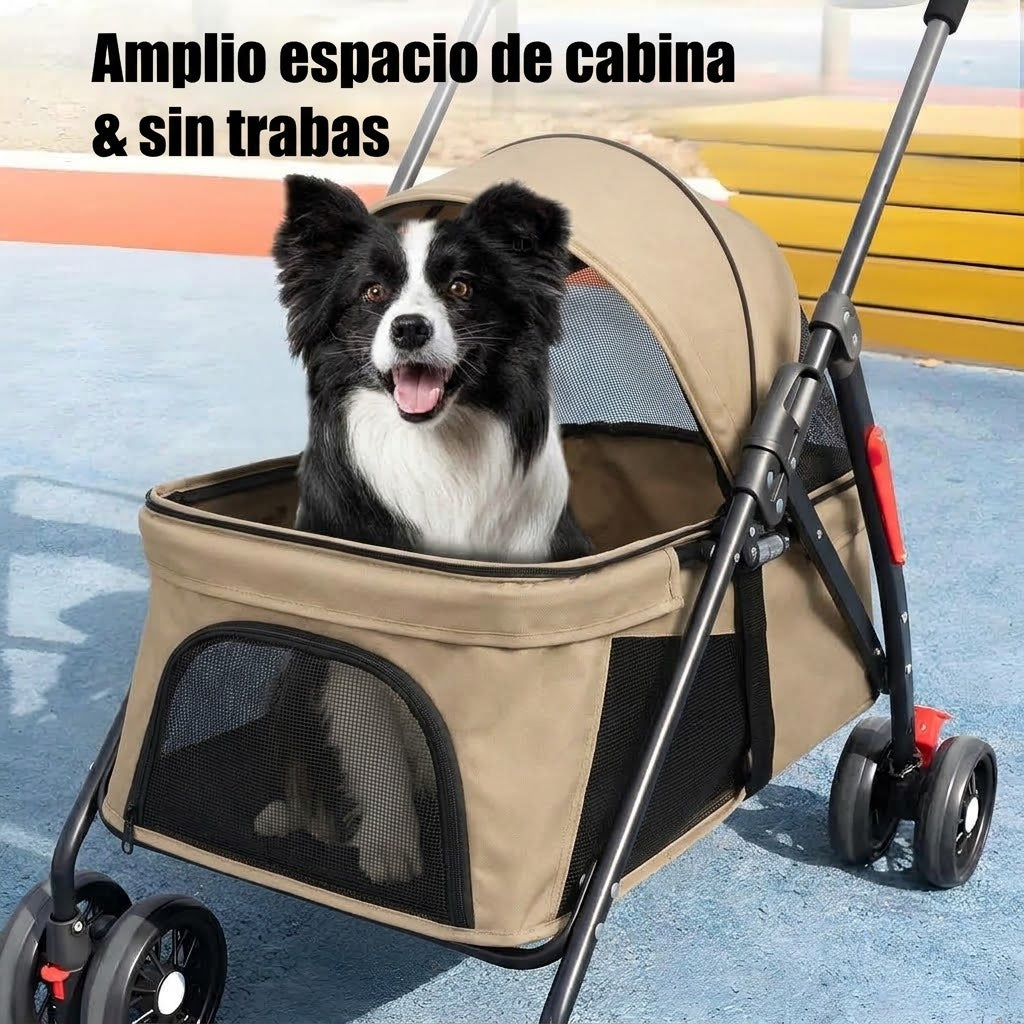 Coche Plegable Para Mascotas