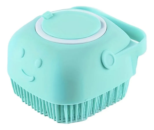 Cepillo De Baño Con Dispensador De Jabon