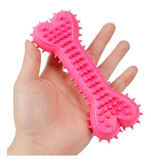Hueso Macizo Juguete Limpiador De Dientes Para Perros