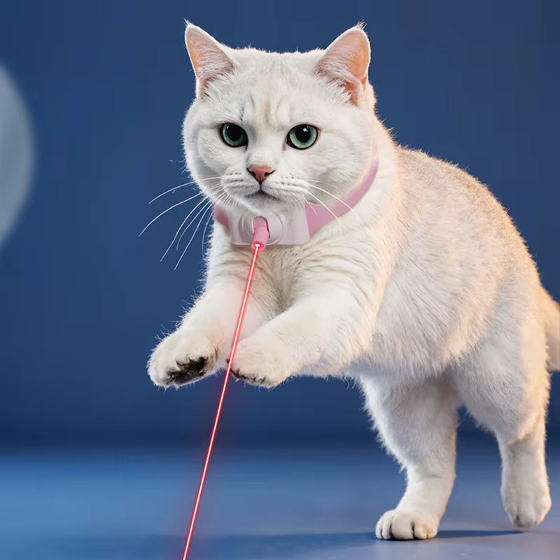Collar Con Laser Para Gatos Juguete