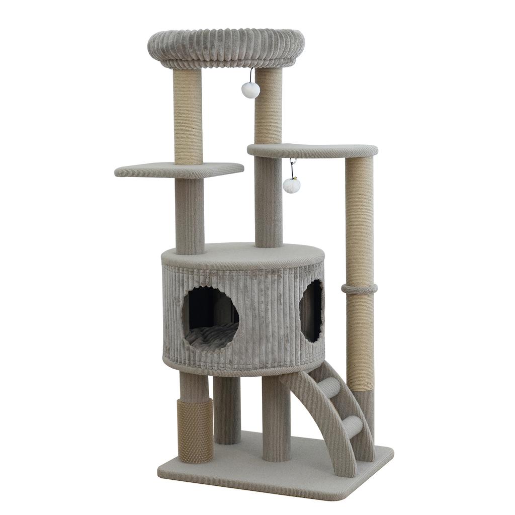 Cat Haven Torre de Entretenimiento y Descanso para Gatos (5 Niveles)