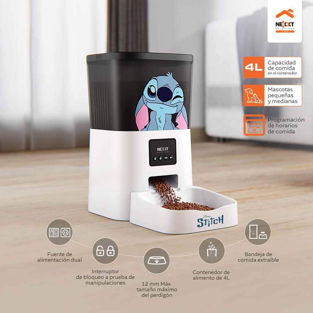 Dispensador Inteligente de Alimentos para Mascotas Nexxt Solutions