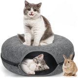 Cama Tunel Para Gatos Con Cremallera