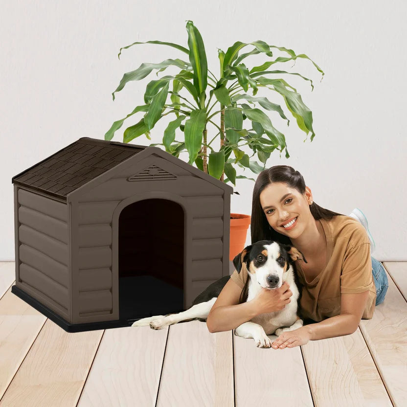 Casa Para Perro Rimax Plástica Pequeña 68x61x58.5 cm