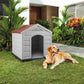 Casa para Perros Plástica 92x90x89 Cm Grande