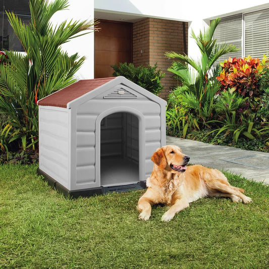Casa para Perros Plástica 92x90x89 Cm Grande